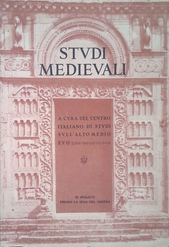 Studi Medievali. 3^ serie, anno XXV, Fasc. II, dicembre 1984 - Bild 1 von 1
