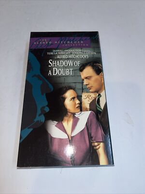 Shadow of a Doubt (VHS, 1999) Alfred Hitckcock   Teresa Wright   Joseph Cotten