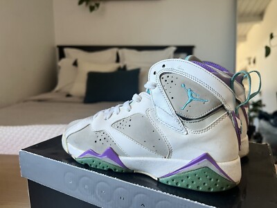 purple and grey jordan 7