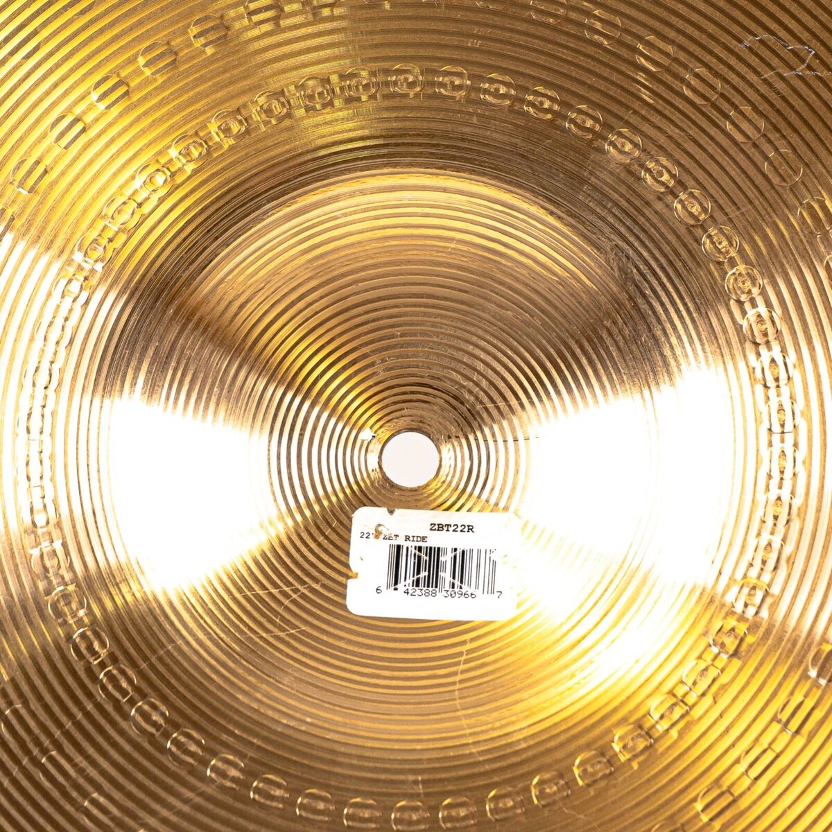 Zildjian ZBT Ride Cymbal - 3400g - 22 Zildjian ZBT Ride Cymbal - 3400g - 22