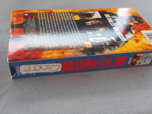 Detonator VHS 1992 Pierce Brosnan Patrick Stewart b4 - Picture 3 of 4
