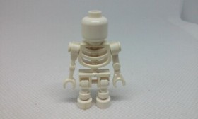Lego Ninjago Skulkin Skeleton 1 1/2" Blk eye Skeleton Bones Authentic Minifigure