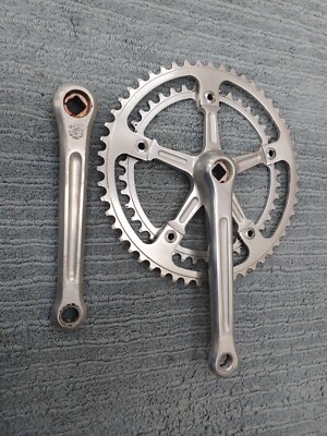 Pédalier Ofmega cx 170mm plateaux 52/42 dents neuf pour