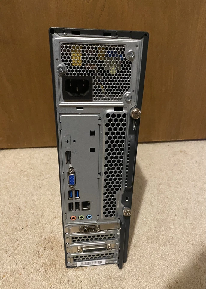 Refurbished Lenovo ThinkCentre E73 Tower 500GB, Intel i3 4130, 3.4GHz 4GB PC Des - Image 4 of 4