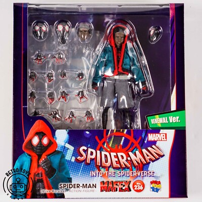 MAFEX MILES MORALES MEDICOM 236 Spider-Man Into The Spider-Verse Figure #236 NEU