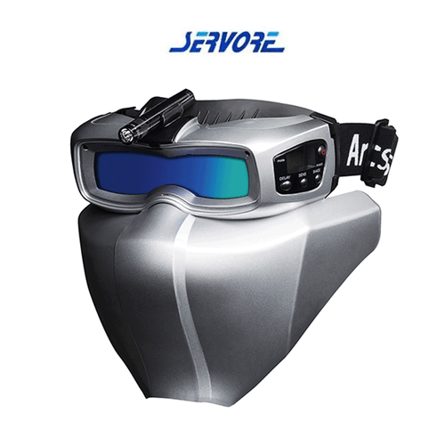 Gafas de soldadura de sombra automática servore escudo de arco-2 colores plateados hechas en Corea - Imagen 5 de 5
