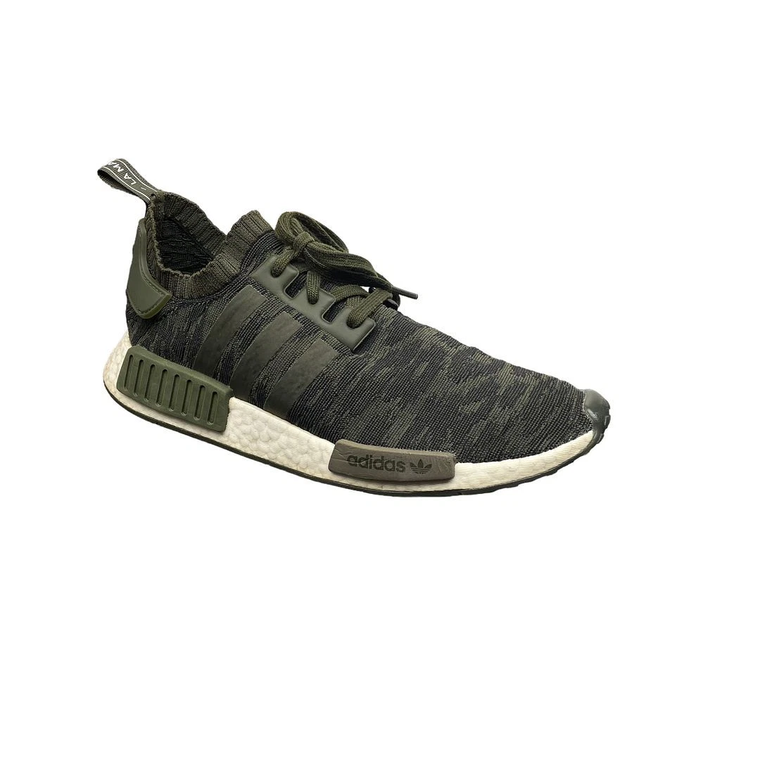Adidas Mens NMD_R1 CQ2445 Green Fabric Trail Running Shoes Sneakers Size  10.5 | eBay