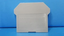 (23 PCS) TERMINAL BLOCK CONNECTOR END PLATE, EP2.5/4UN, CONNECTWELL