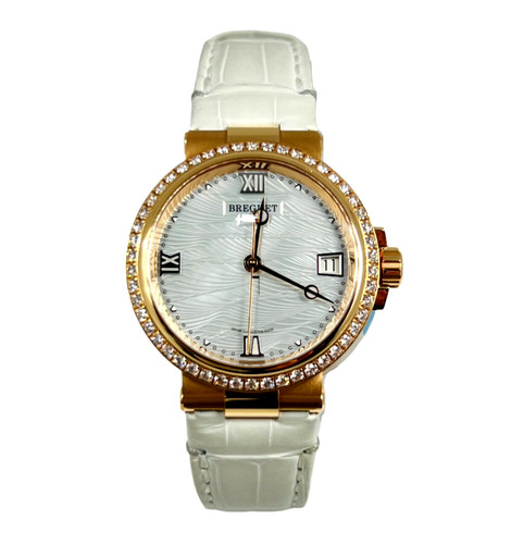 Breguet Marine Dame Automatic 33.8 mm 18K Rose Gold, 9518BR/52/984/D000