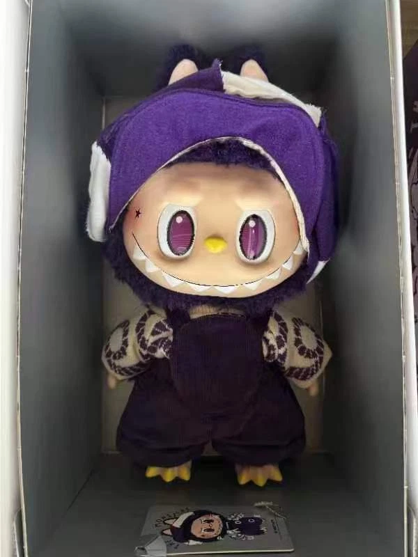 Pop Mart Labubu Pronounce Be Fancy Now Vinyl Plush Doll Pop Mart Labubu Pronounce Be Fancy Now Vinyl Plush Doll