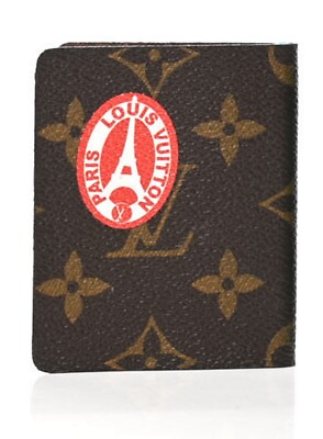 NEW LOUIS VUITTON Monogram Canvas Paris Notebook Mini Jules Eiffel