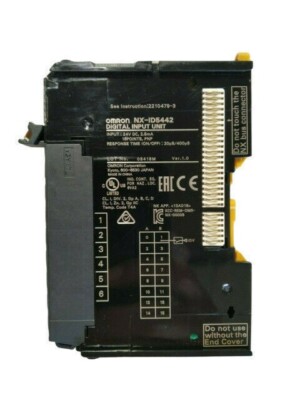 Omron NX-ID5442 Digital Input Unit 16 Points PNP Push-In Mount 24 Volt DC 2.5mA