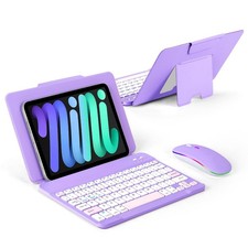 Universal Bluetooth Keyboard and Case for Tablet/Phone/Laptop,Wireless Portab...