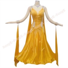 Handmade Dance Dress/Standard Ballroom Competition smooth Waltz Tango Costume