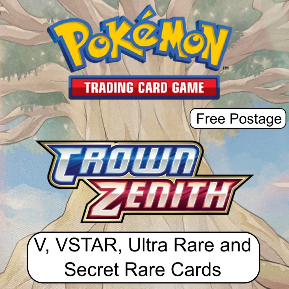 Pokémon - Crown Zenith - V, VSTAR, Ultra Rare and Secret Rares | eBay