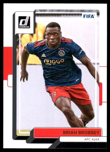 Brian Brobbey 2022-23 Donruss #137 Ajax FREE SHIP