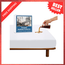 RV Bunk Mattress Protector Cover 75x33 Inch Waterproof Absorbent Machine