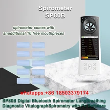 SP80B Bluetooth Spirometer Pulmonary Function Handheld Spirometry APP