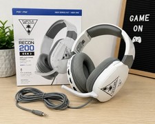 Turtle Beach Ear Force Recon 200 Gen 2 Gaming Headset White Wired PS Xbox