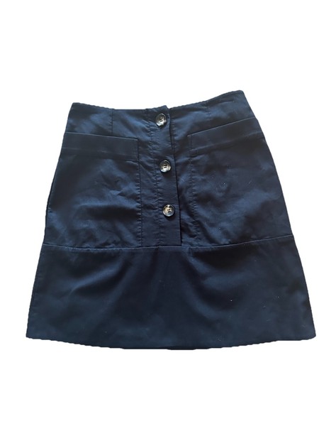 CUE Black Utility Cargo Short Skirt EUC