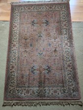 Marks&Spencer Rug. Dusky Pink Colour. 100% New Zealand Wool. Size 120x178cm