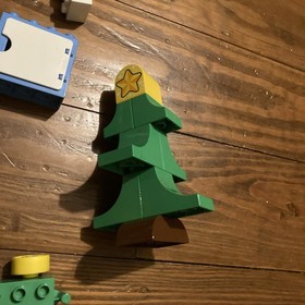 Lego Duplo Parts Lot Reindeer Children Christmas Parts Trailer More 10837