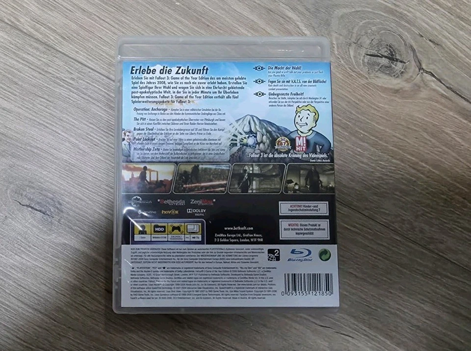 Fallout 3 Ps3 GOTY Edition Komplett In OVP Top Zustand Schneller Versand - Bild 2 von 4