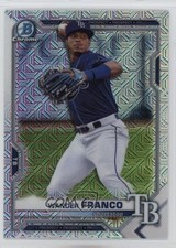 2021 Bowman Chrome Prospects Mega Box Mojo Refractor Wander Franco #BCP-240 10c7