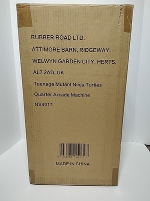 Numskull Teenage Mutant Ninja Turtles Quarter Arcades Mini Arcade - NEW Sealed 