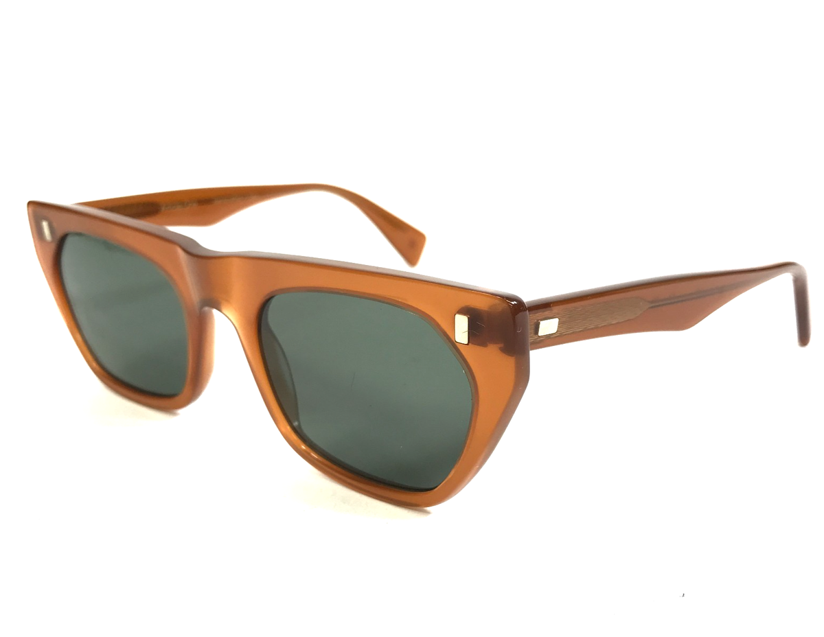 Jean Lafont Sunglasses VAHINE 521 Brown Green Cat Eye Frames with Green Lenses Cat Eye Glasses Lafont Eyewear Atlanta Jean Lafont Greta 675  main image 3
