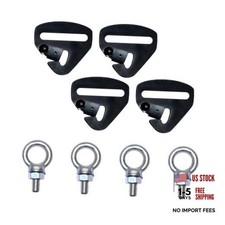 4 Pack Quick Release Mount for 2 Inch Harness - 4 Point 5 Point Compatible