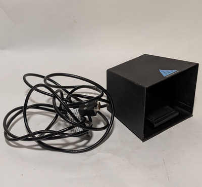 Laser Foot Switch Pedal Covered Assy w/ D-Sub Connector Cable, Waterproof (IP67)