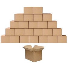 Shipping Cardboard Boxes Mailers 10x7x5 inches Small Packing Corrugated Packa...