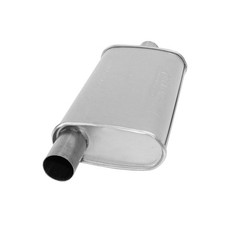 Ap Exhaust 6519 Muffler Msl Maximum Steel 2.0 In. Inletoutlet Oval Case
