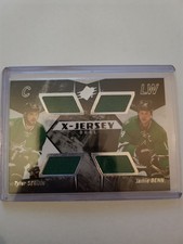 2015-16 UD - SPx - X-Jersey Dual Tyler Seguin/Jamie Benn XD-BS