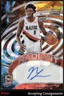 2020-21 Panini Spectra Radiant Signatures Astral Nassir Little AUTO 08/20 Spurs