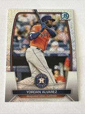 2023 Bowman Chrome Yordan Alvarez Mojo Refractor #29 Houston Astros
