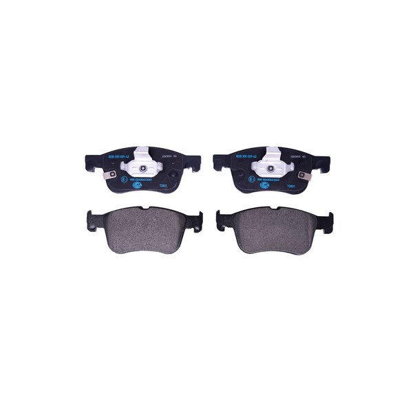 Bremsbelagsatz Scheiben Mit VerschleißWarnung 16,8 Mm Hella FüR U.A. Ford Focus-image