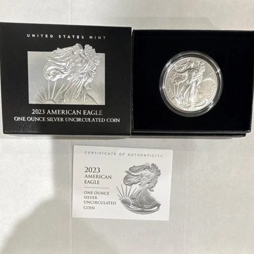 2023 $1 Silver Eagle U.S. Mint Uncirculated 1oz .999 American Eagle Coin