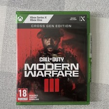 Image of Cross gen Call of Duty: Modern Warfare III 3 xbox seal opened brand new