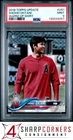 2018 TOPPS UPDATE #US1 SHOHEI OHTANI RC WARM-UP SHIRT PSA 9