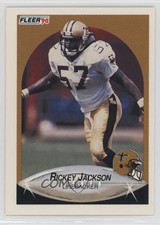 1990 Fleer Rickey Jackson #190 HOF 0q1p
