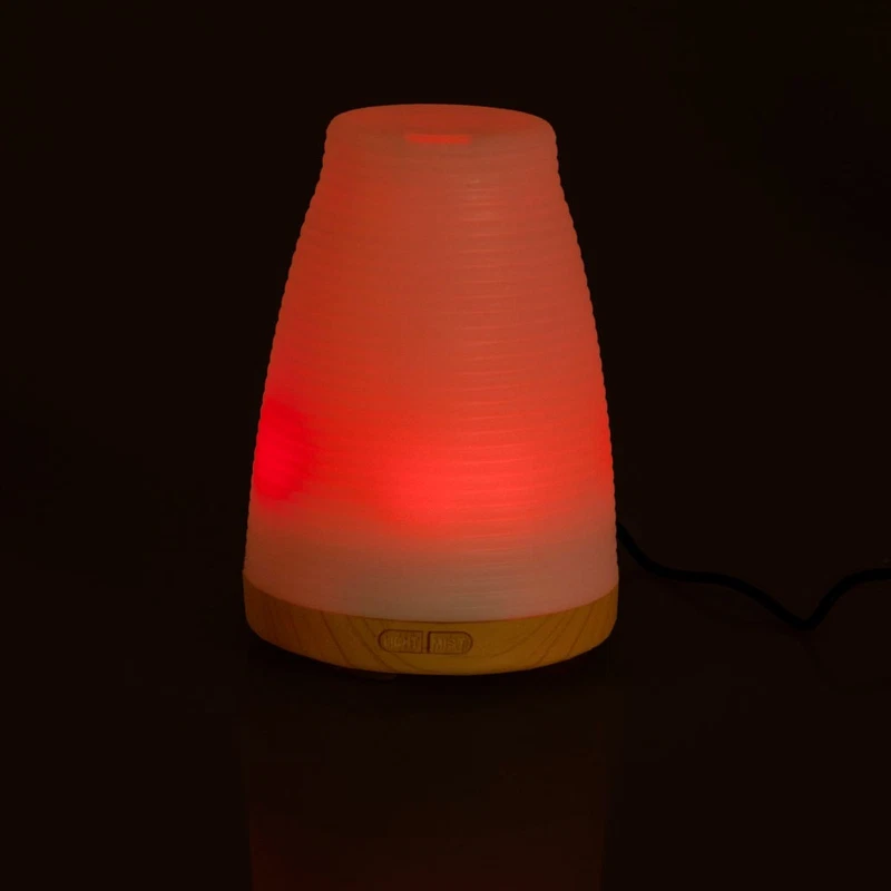 Diffusore di Aromi Oli Essenziali a Ultrasuoni con Luce Led 100 ml Profumatore, fotografia 8 di 10