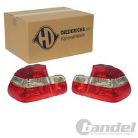 Diederichs HD Tuning RÜCkleuchten Klarglas ROT Weiß Passend FüR BMW 3 | 1215496