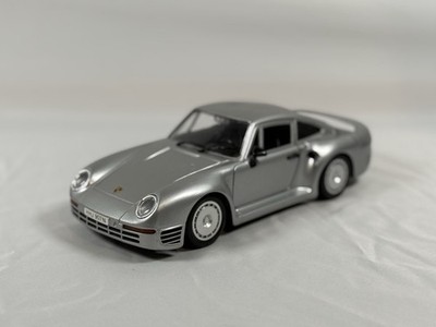 Tonka Polistil 1/18 Scale Die Cast Model Porsche 959 - Silver | eBay