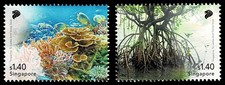 FR5126 - 2021 Singapour émission conjointe (joint issue) Sri Lanka série