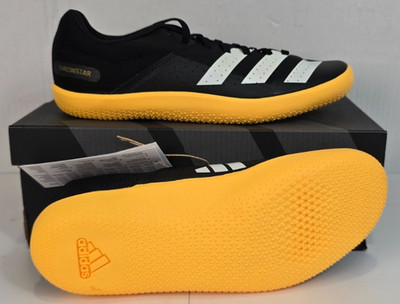 Adidas Throwstar Leichtathletikschuhe Schwarz Gelb Leichtathletik Werfen Herren Neu
