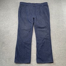 Vintage Levi's Skosh Jeans Men 42x30 Blue 80s Loose Relaxed Black Tab USA Made