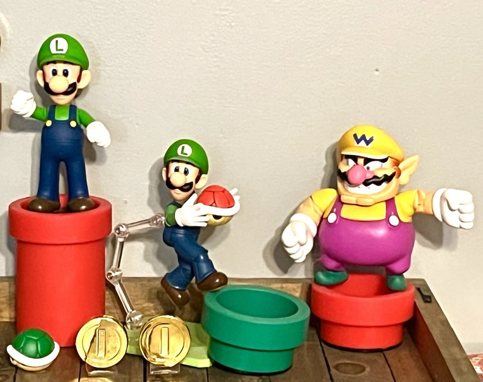 Lote Mixto Super Mario Brothers 2010 Bandai SH FIGUARTS 2012 Nintendo 2014 JAKKS Foto 3 de 4