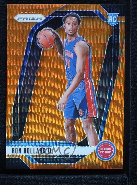 2024-25 Panini Prizm Orange Wave Prizm 38/60 Ron Holland II #269 Rookie RC 19fe